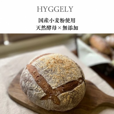 愛知県産こだわりの石窯焼きプレミアムカンパーニュ1個