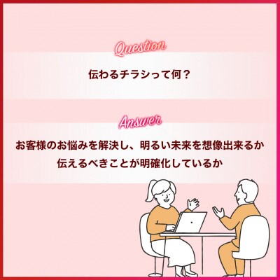 伝わるチラシ、パンフレット制作