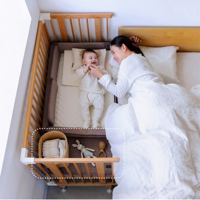 ファルスカ  ジョイントマットレス (30×60cm)　メランジグレー