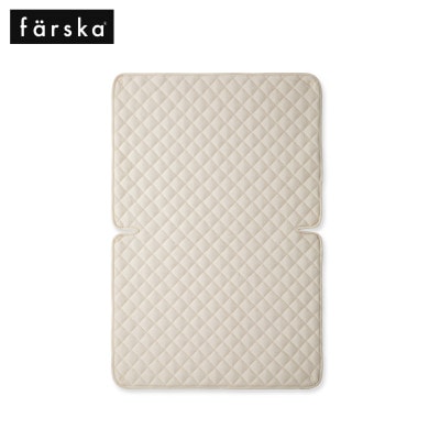 farska ファルスカ コンパクトベッドFree用 綿パイル敷きパッド(60×90cm)アイボリー