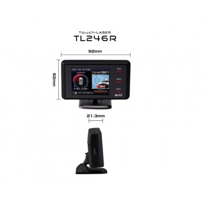 BLITZ レーダー探知機 Touch-LASER TL246R