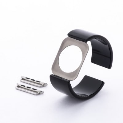 エアバングル/ピアノブラック シリーズ10 42mm サイズ 02