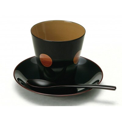 椀椀コーヒー皿　溜