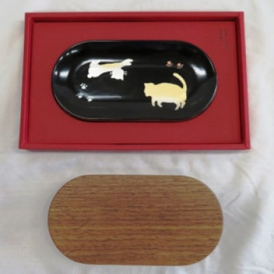 蒔絵体験キット『URUSHI DUY SET(マルチトレイ)』黒漆