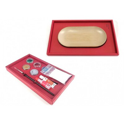 蒔絵体験キット『URUSHI DUY SET(マルチトレイ)』白漆