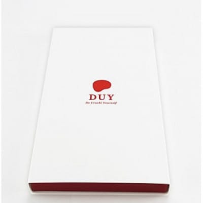 蒔絵体験キット『URUSHI DUY SET(うるしカードケース)』黒塗り(掻合わせ塗)