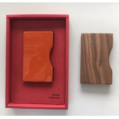 蒔絵体験キット『URUSHI DUY SET(うるしカードケース)』朱漆り(真塗)