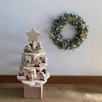 福井県産ひのきのクリスマスツリー