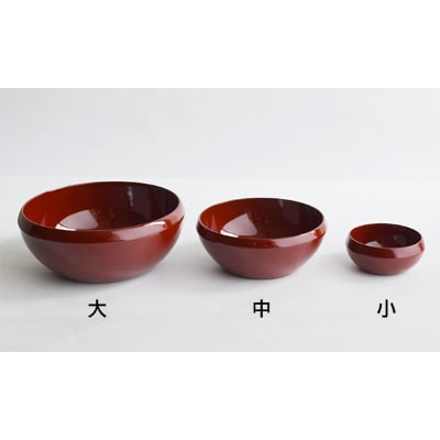 越前漆器　鉄鉢(てっぱち)入り子鉢3点セット