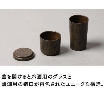 【越前塗】NON　日本酒モダン 酒器セット NIVI鶯茶
