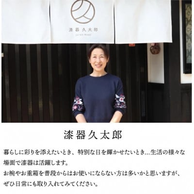 【越前塗】喰初膳 にび彩