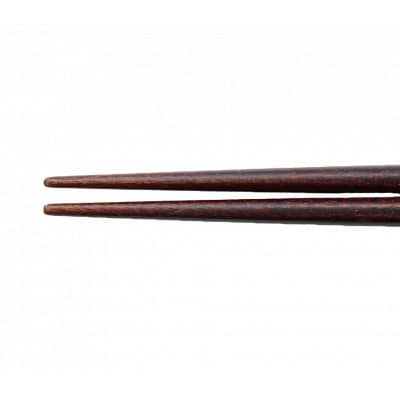 越前漆器　黒 塗分金線八角箸