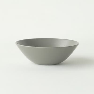 【食洗機対応 カラフルな越前漆器】 RIN&CO.　平椀/N-01・ノースグレー