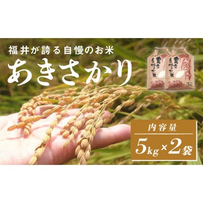 《2025年11月以降 順次発送予定》令和7年産 あきさかり　5kg×2袋(計10kg)