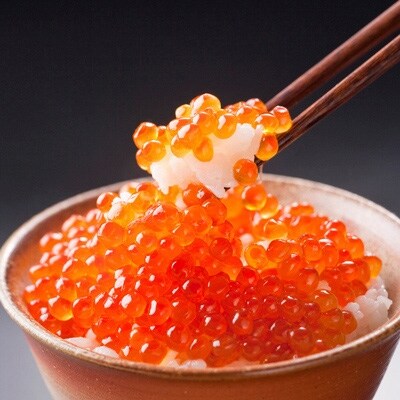 北海道産蒸し毛がに1尾&いくら醤油漬80g×1本