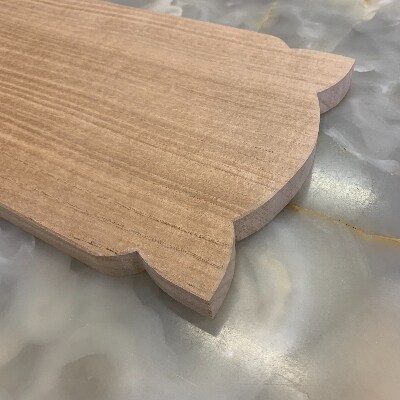 桐たんす職人が作る 桐のまな板(ねこ型小)
