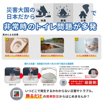 災害用トイレ アートトワレ 凱風快晴 葛飾北斎 Artwalet 非常用・防災グッズ