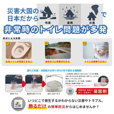 災害用トイレ アートトワレ 富嶽三十六景 葛飾北斎 Artwalet 防災グッズ