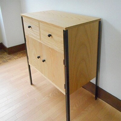 桐製家具【KIRIKAGU】FAX台