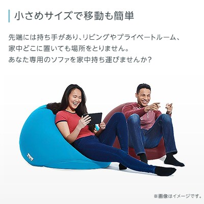 Yogibo  Drop  ライトグレー　正規品