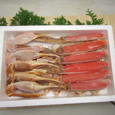 【2025年8月上旬発送】生ズワイガニ 1.0kg(カット済みセット)【14】