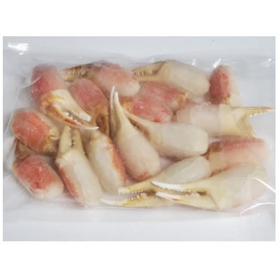 【2026年1月17日より順次発送】生ずわいがに カニしゃぶ用 爪肉 1kg(8～25本×2袋)