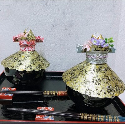 飛沫防止食器カバー2個セット 着物ドールリウム(R)華姫(R) | お礼品