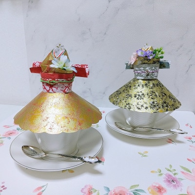 飛沫防止食器カバー2個セット 着物ドールリウム(R)華姫(R) | お礼品