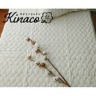 【シングル】kinacoオーガニックコットンガーゼ敷パッド　100×205　アイボリー1枚　OG-1