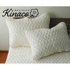 【Mサイズ43×63】kinacoオーガニックコットンガーゼ枕パット2枚組　IV　OG-5M-2P