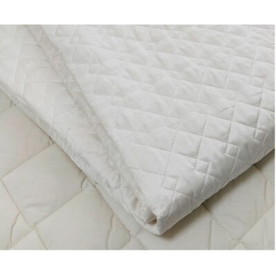 【セミダブル】ピュアシルク敷パッド 120×205cm　1枚 ホワイト SCC-1220SW