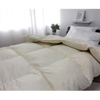 【シングル】羽毛ふとん　本掛け　ホワイトダックダウン90%(150×210cm)IV　FW-S　