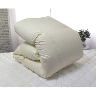 【キングサイズ】羽毛ふとん　本掛け　ホワイトダックダウン90%(230×210cm)IV　FW-K　