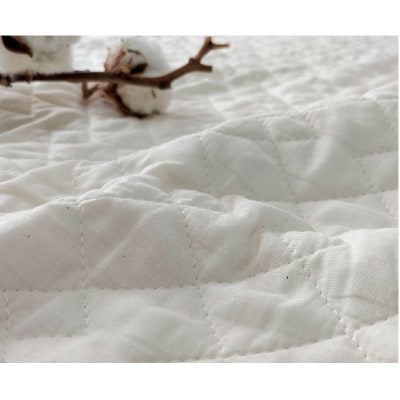 【Mサイズ 43×63cm】艶やかシルクコットンガーゼ枕パッド2枚組　PK-1505PM-2P