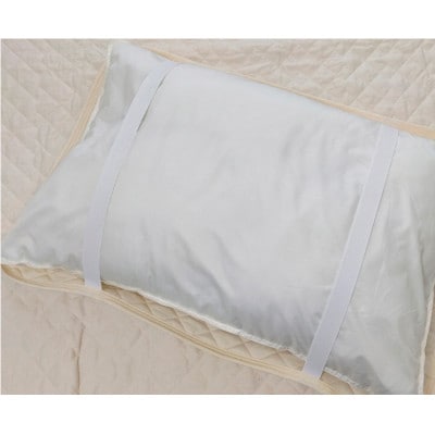 【Mサイズ 43×63cm】艶やかシルクコットンガーゼ枕パッド2枚組　PK-1505PM-2P