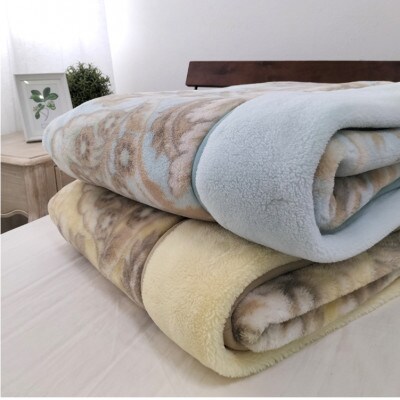 【シングル】 吸湿発熱ボリューム2枚合せ毛布 140×200cm 2枚組 JM-2201-2P