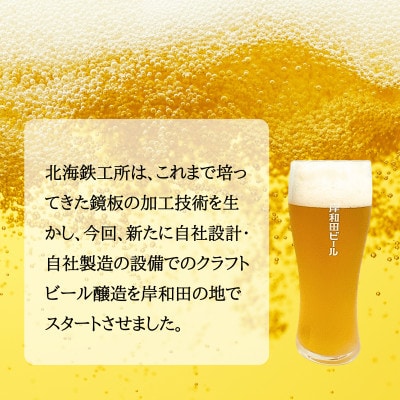 岸和田ビール　黒鐵(12本セット)　クラフトビール