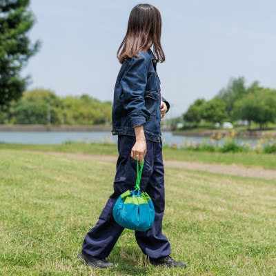 izatoki防水バッグ S　light blue