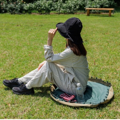 izatoki防水バッグ S　light blue