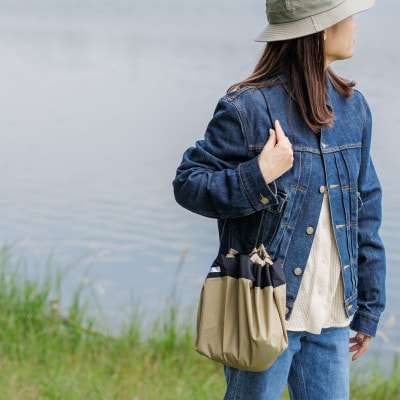 izatoki防水バッグ S　beige