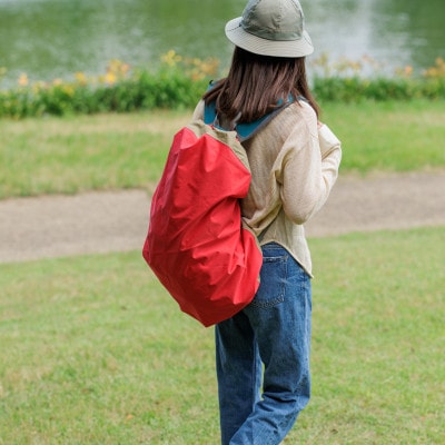 izatoki防水バッグ M　beige