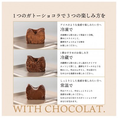 グルテンフリー 贅沢ガトーショコラ 高級 チョコレート 贈り物におすすめ