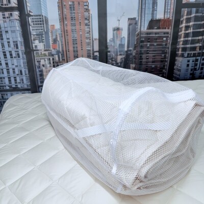 【セミロング】ウオッシャブルフランスウール100%羊毛わたベッドパッド(120×210センチ)1枚