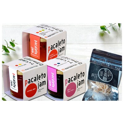 高知生まれの野菜ジャム「pacaleto jam」セット【B03077】