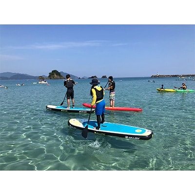 高浜の海に魅了されて移住しちゃった!オーシャンアスリートから学べるSUP体験(2名様/1時間)