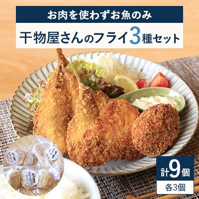 干物屋さんのフライセット(プロトン凍結)