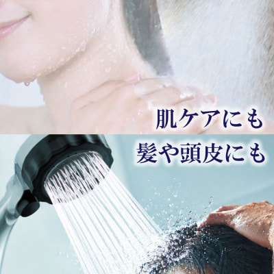 シャワーヘッド バブリーミスティ2.0 クロム ナノバブル×ミスト 止水ボタン付 節水 SH23M