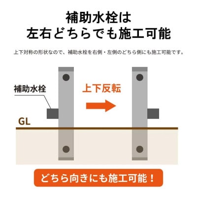 二口ステンレス水栓柱 900mm シルバー G25S60KS 屋外用二口水栓柱
