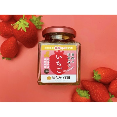 【爽やかな果実とはちみつの出逢い】はちみつ王国のいちごはちみつ&レモネードセット【岐阜県山県市】