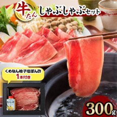 牛たんしゃぶしゃぶセット300g | ふるさと納税のお礼品